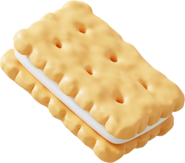 Graham cracker sandwich